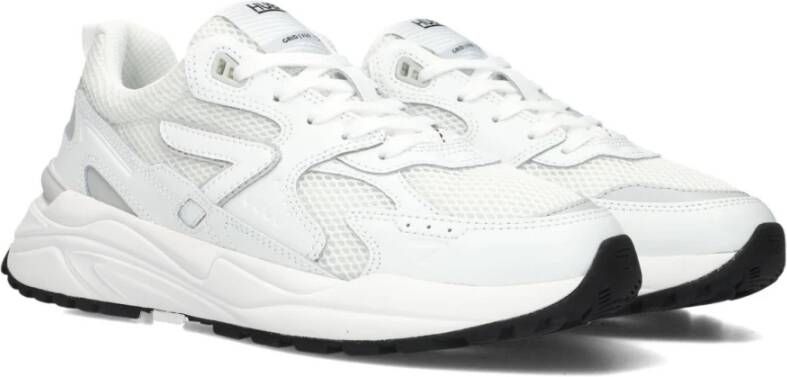 Hub Witte Lage Sneakers Grid-w White Dames