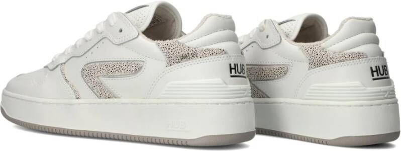 Hub Witte lage sneakers voor dames White Dames