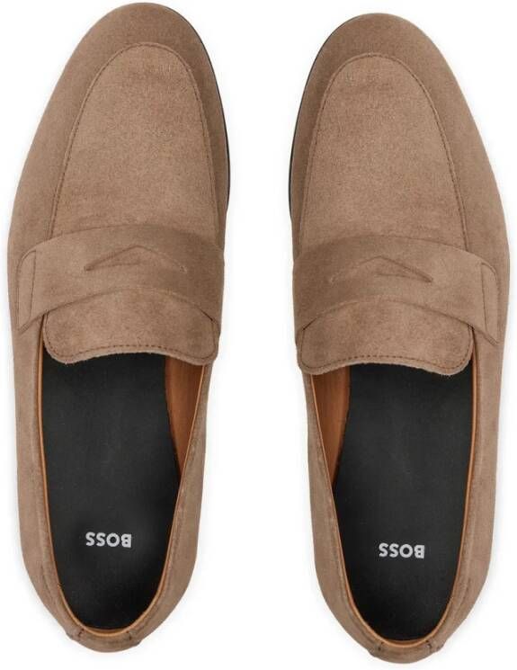 Hugo Boss Beige Loafers Heren Beige Heren