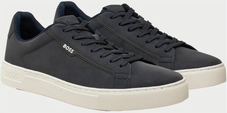 Hugo Boss Blauwe lage sneakers Rhys Blue Heren