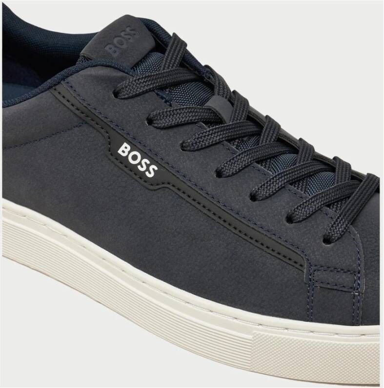 Hugo Boss Blauwe lage sneakers Rhys Blue Heren