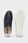 Hugo Boss Blauwe Leren Sneakers Aiden Blue Heren - Thumbnail 5