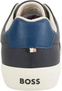 Hugo Boss Blauwe Sneaker voor Stijlvolle Look Blue Heren