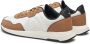 Hugo Boss Blauwe Sneakers met Eva Rubberen Zool Beige Heren - Thumbnail 6