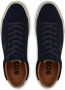 Hugo Boss Blauwe Suède Lage Sneakers Vetersluiting Blue Heren - Thumbnail 5