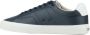 Hugo Boss Casual Leren Sneakers voor Mannen Blue Heren - Thumbnail 3