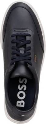 Hugo Boss Donkerblauwe Lage Sneakers Blue Heren