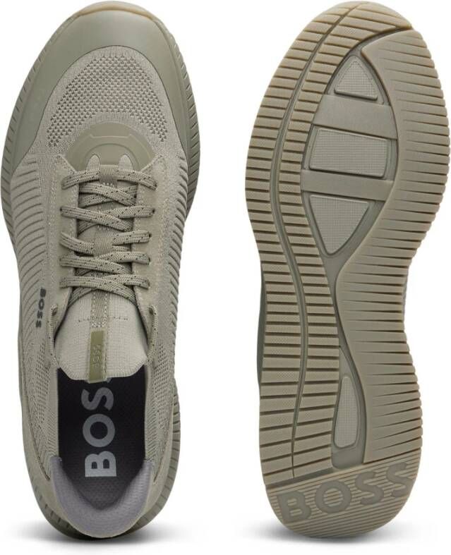 Hugo Boss Eco-vriendelijke sneakers voor mannen Green Heren