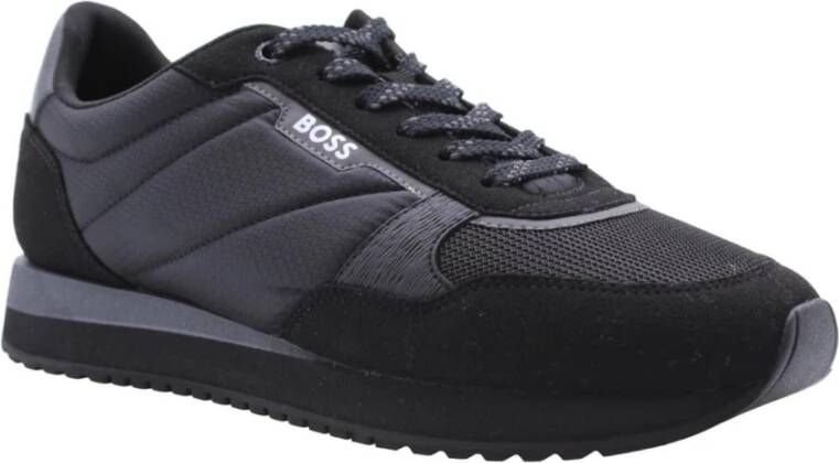 Hugo Boss Edie Sneaker Stijlvol en Trendy Schoeisel Black Heren