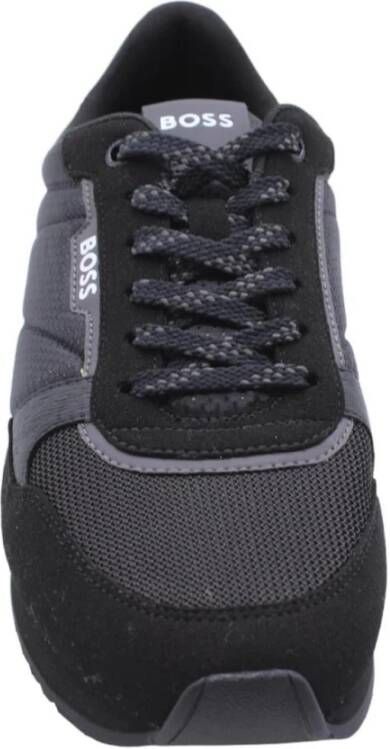 Hugo Boss Edie Sneaker Stijlvol en Trendy Schoeisel Black Heren