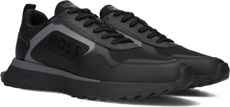 Hugo Boss Heren Lage Sneakers Jonah_runn Black Heren