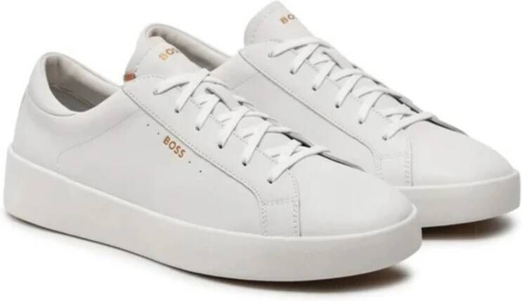 Hugo Boss Heren Mode Sneakers White Heren