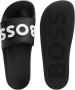 Hugo Boss Heren Slide Sandalen Kirk Blauw Black Heren - Thumbnail 3