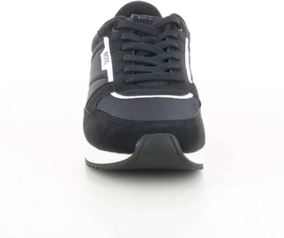 Hugo Boss Heren Zwart KAI Runn Sneakers Black Heren