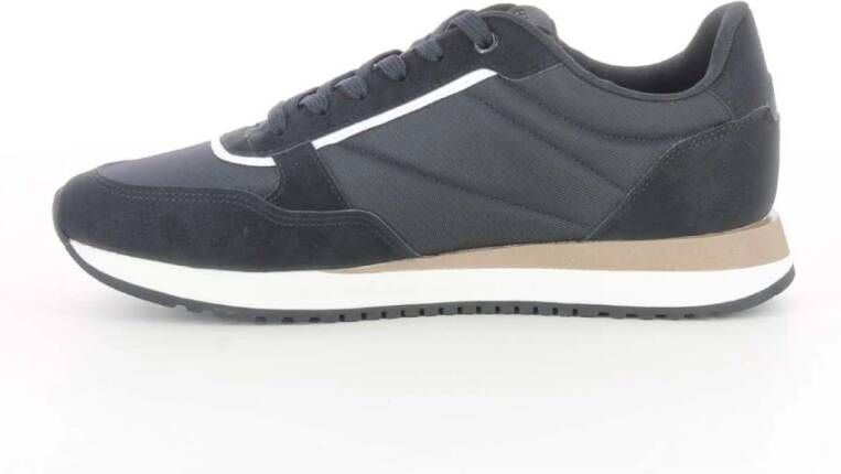 Hugo Boss Heren Zwart KAI Runn Sneakers Black Heren