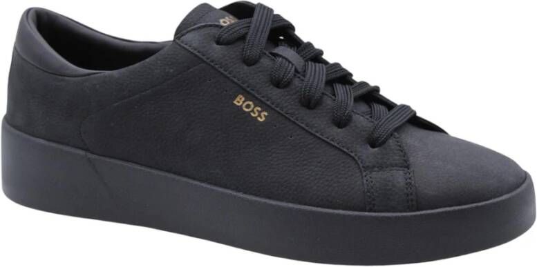 Hugo Boss Hoogstraat Sneakers voor Mannen Black Heren