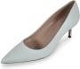 Hugo Boss Ines Pump Wit Leer Hoge Hak White Dames - Thumbnail 2