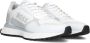 Boss Black Witte Sneakers met Logo Detail White Heren - Thumbnail 12
