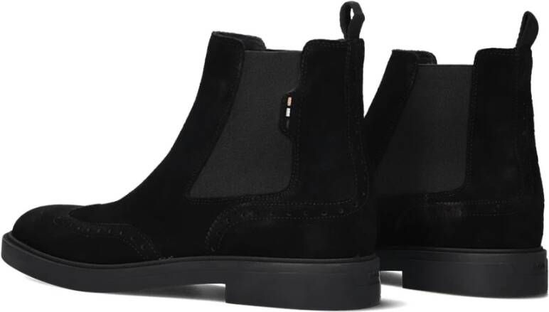 Hugo Boss Klassieke Chelsea Boots Calev_cheb Black Heren