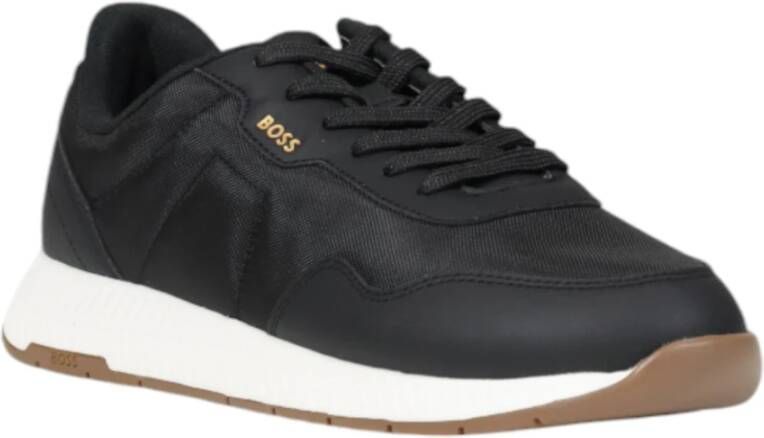 Hugo Boss Lente Zomer Heren Sneakers Black Heren