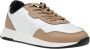 Hugo Boss Blauwe Sneakers met Eva Rubberen Zool Beige Heren - Thumbnail 9