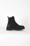 Hugo Boss Leren High-Top Sneakers Black Heren - Thumbnail 4