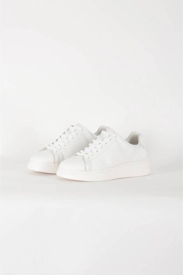 Hugo Boss Lichtgewicht technische stof sneakers White Heren