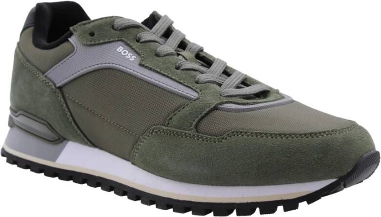 Hugo Boss Lijsterbeslaan Sneaker Green Heren