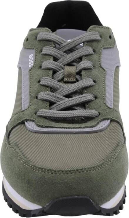 Hugo Boss Lijsterbeslaan Sneaker Green Heren