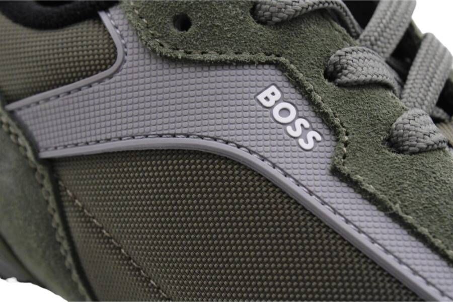 Hugo Boss Lijsterbeslaan Sneaker Green Heren