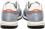 Hugo Boss Pastelblauwe Sneakers met Vetersluiting en Zijlogo Blue Heren - Thumbnail 3