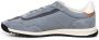 Hugo Boss Pastelblauwe Sneakers met Vetersluiting en Zijlogo Blue Heren - Thumbnail 4