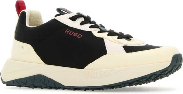 Hugo Boss Polyester Kane Runn Sneakers Multicolor Heren