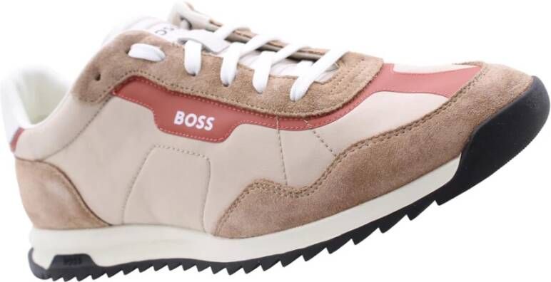 Hugo Boss Moderne Stijlvolle Sneakers Beige Heren - Foto 10