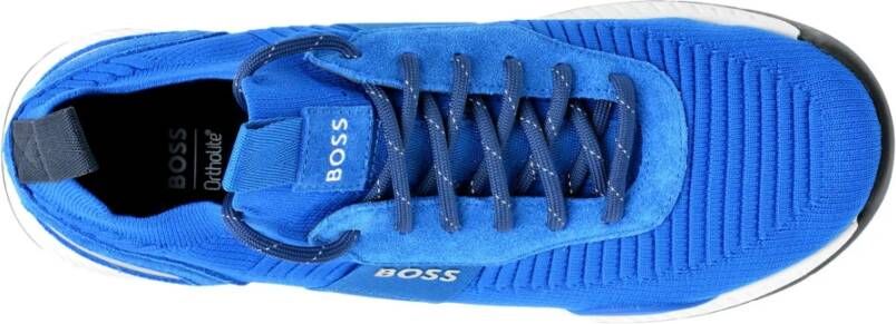 Hugo Boss Sneakers Blauw Heren