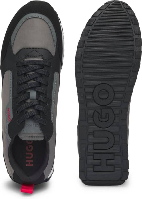 Hugo Boss Sneakers in Retro-stijl met Rubberen Zool Multicolor Heren