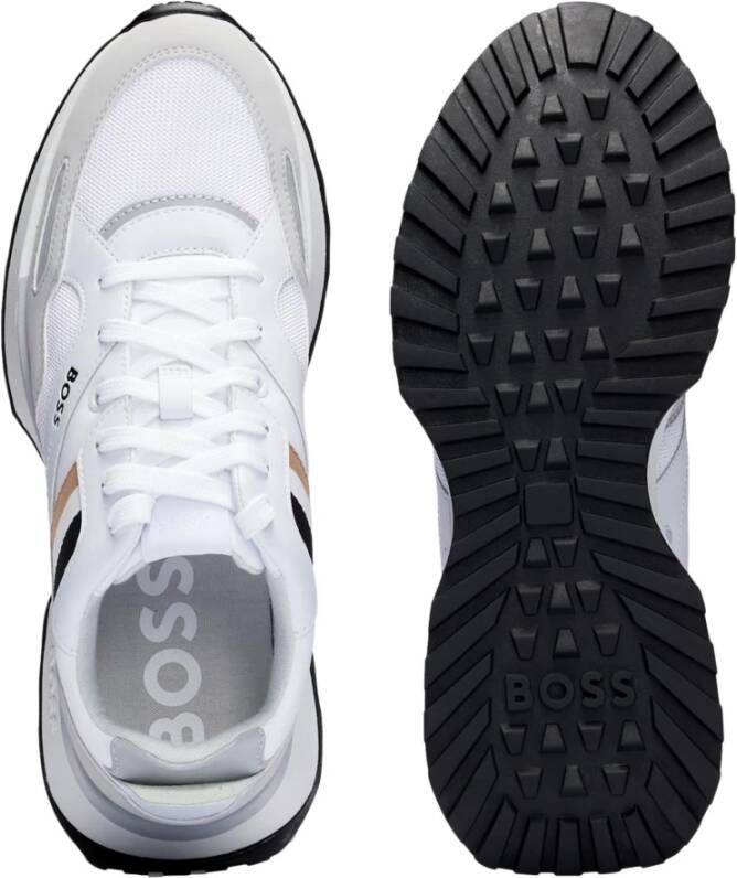 Hugo Boss Sportieve Boss Sneakers Jonah Run Mx_N 50498280 Wit Heren