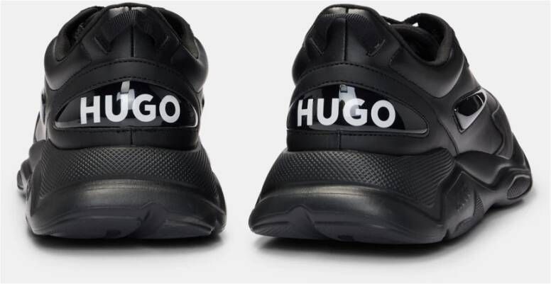 Hugo Boss Sportieve Zwarte Sneakers met EVA-zool Black Heren