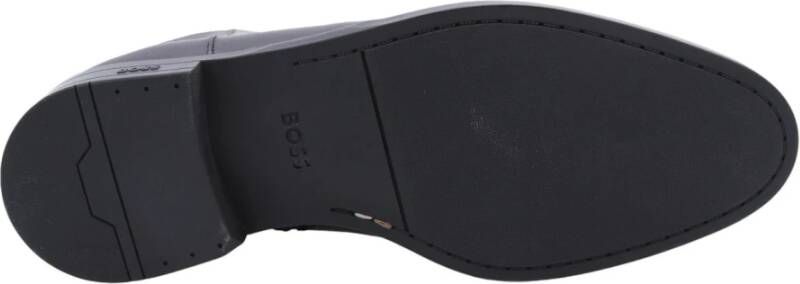 Hugo Boss Stijlvolle Heren Enkellaarzen Black Heren