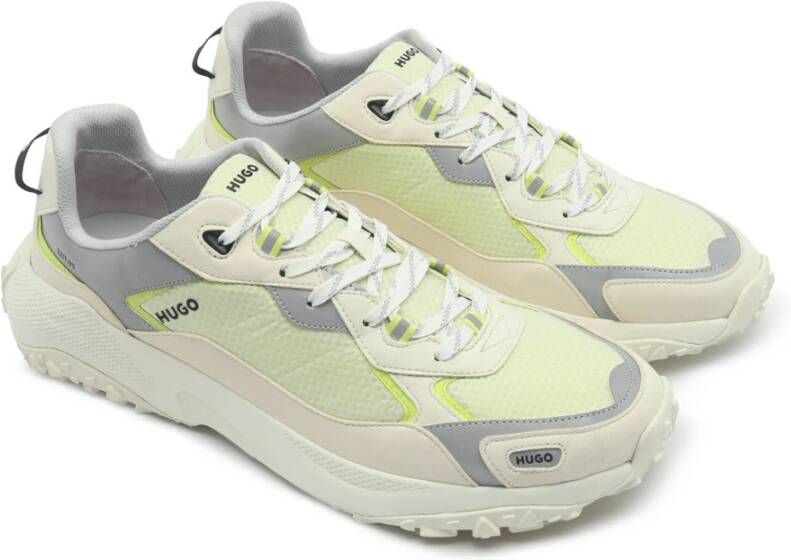 Hugo Boss Stijlvolle heren sneakers voor casual en sportieve outfits White Heren