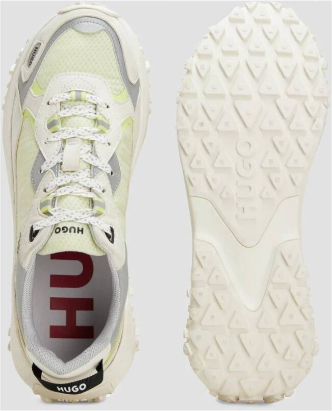 Hugo Boss Stijlvolle heren sneakers voor casual en sportieve outfits White Heren