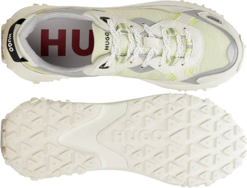 Hugo Boss Stijlvolle heren sneakers voor casual en sportieve outfits White Heren