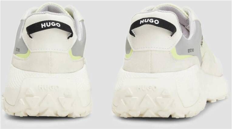 Hugo Boss Stijlvolle heren sneakers voor casual en sportieve outfits White Heren