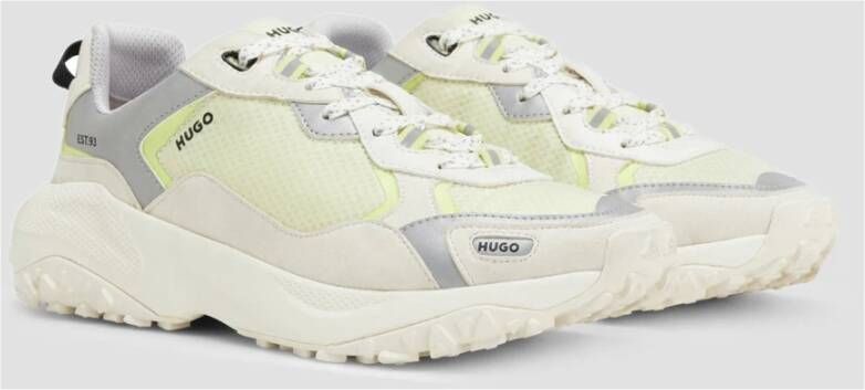 Hugo Boss Stijlvolle heren sneakers voor casual en sportieve outfits White Heren