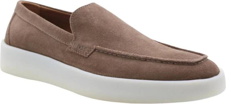 Hugo Boss Stijlvolle Mocassinschoenen Brown Heren