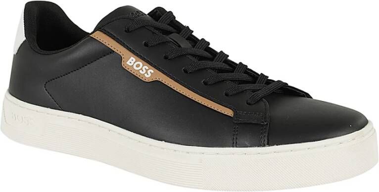 Hugo Boss Stijlvolle Rhys Tennisschoenen Black Heren