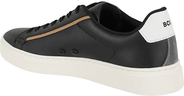 Hugo Boss Stijlvolle Rhys Tennisschoenen Black Heren