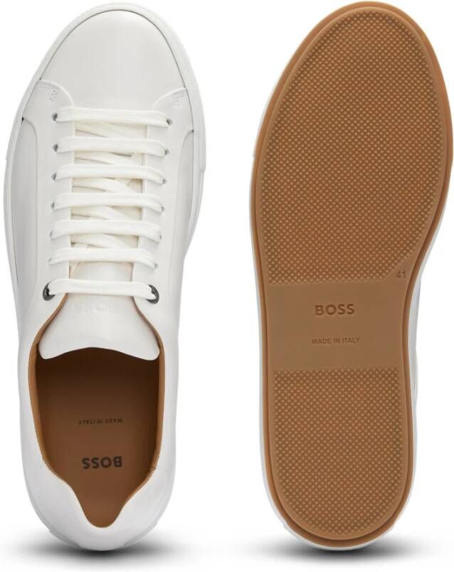 Hugo Boss Stijlvolle Schoenen voor Mannen White Heren