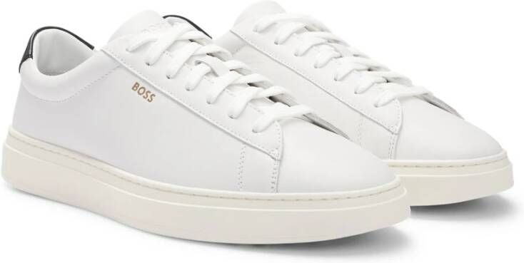 Hugo Boss Stijlvolle Schoenen voor Mannen White Heren