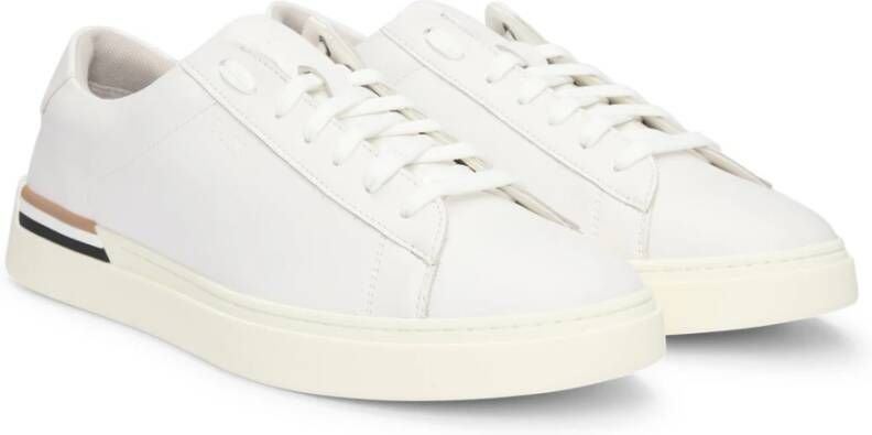 Hugo Boss Stijlvolle Schoenencollectie White Heren